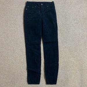 Polo Ralph Lauren Boys Corduroy Pants Size 14 Dark Blue Fall Winter Straight Leg